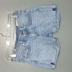 Rag & Bone jean shorts light wash cuffed color Wiley size 25